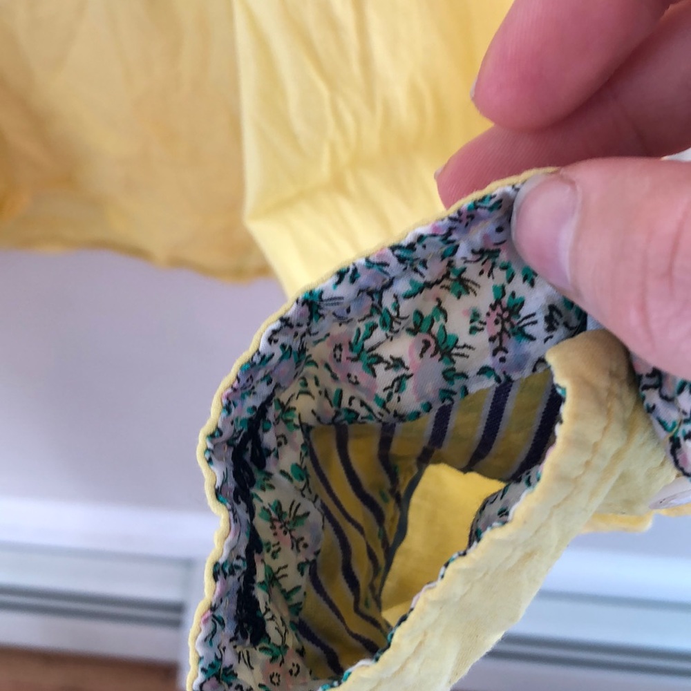 Yellow Tommy Hilfiger Button Down - Picture 4 of 4